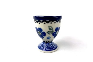 106 Bunzlau eierdop hoog 1865X 106 Bunzlau Eierdopjes hoog